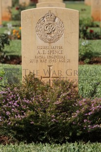 BEIRUT WAR CEMETERY - SPENCE, ADAM EASSON